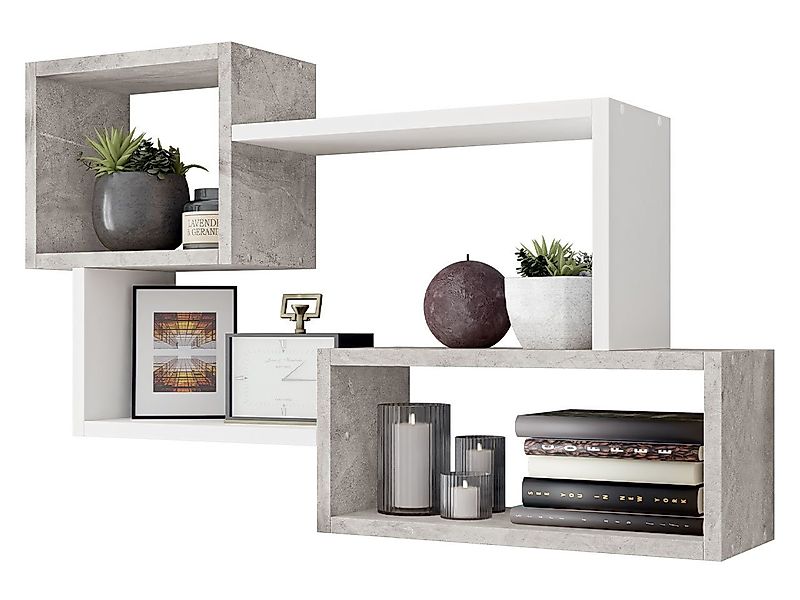 MIRJAN24 Wandregal Trio 005, 87x18x54 cm günstig online kaufen