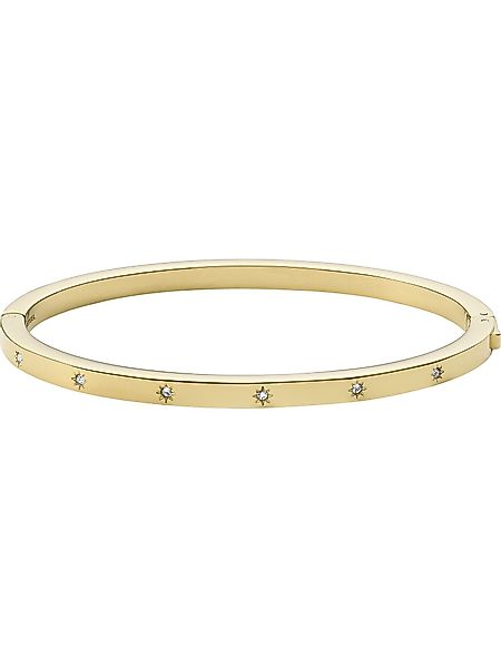 Fossil Armreif Fossil Damen-Armreif Edelstahl Glasstein günstig online kaufen