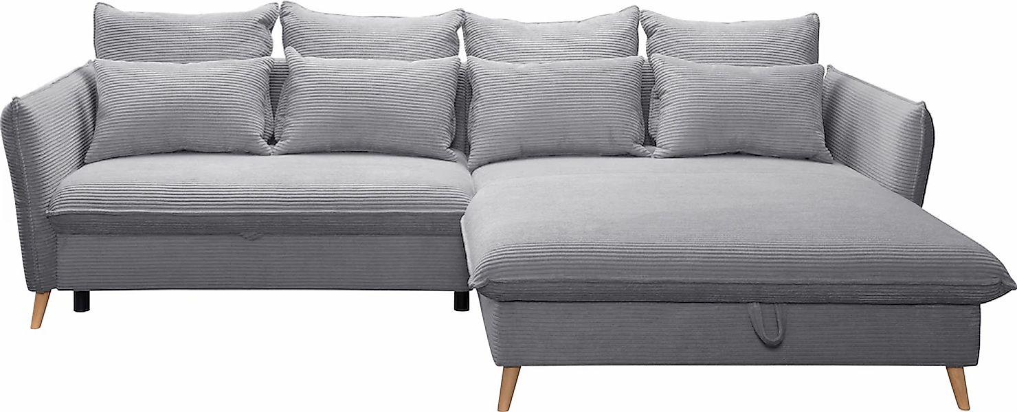 exxpo - sofa fashion Ecksofa »WALPY, elegant und modern, hoher Sitzkomfort, günstig online kaufen