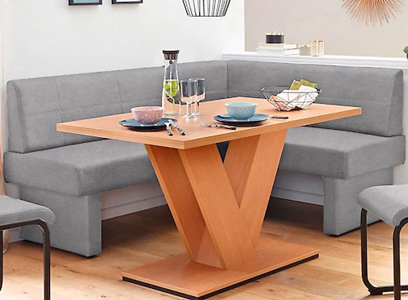 Home affaire Eckbank "Nils" Sitz und Rücken gepolstert, verschiedene Qualit günstig online kaufen