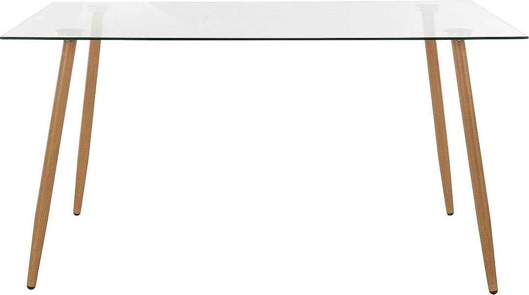 OTTO home Glastisch Miller, Breite 140 cm günstig online kaufen