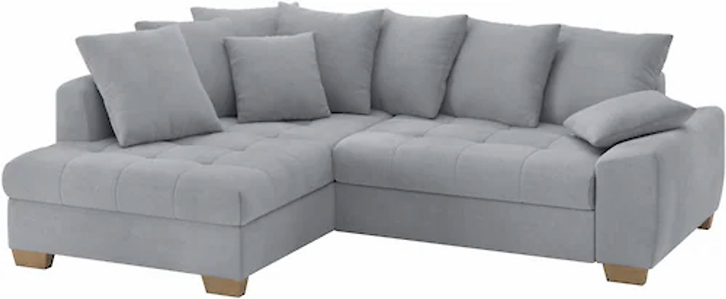 Mr. Couch Ecksofa »Nikita II, L-Form«, Wahlweise mit Bettfunktion, Bettkast günstig online kaufen