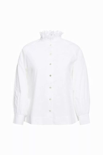 Rich & Royal Blusentop Blouse with embroidery organic, white günstig online kaufen