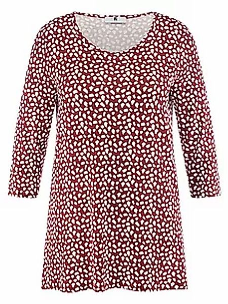 Rundhals-Shirt 3/4-Arm Anna Aura rot günstig online kaufen
