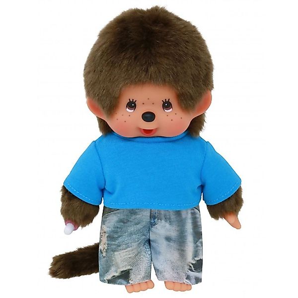 Monchhichi Plüschfigur Jeans Junge mit T-Shirt günstig online kaufen
