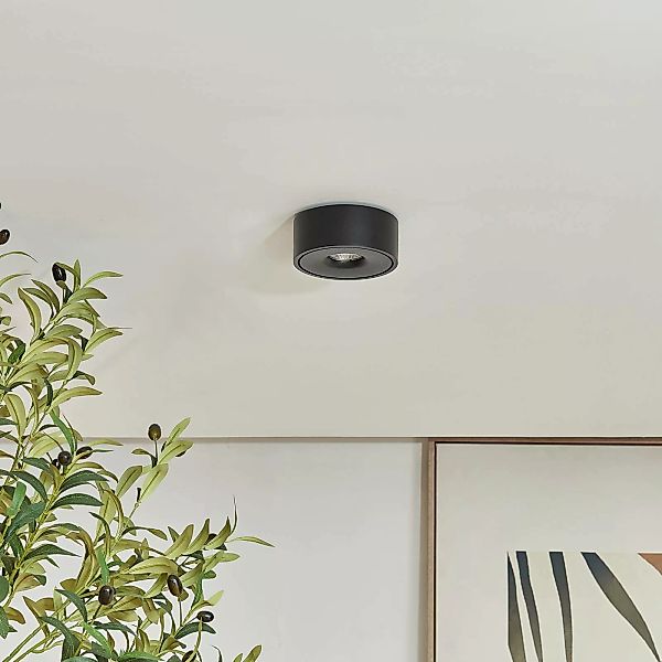 Arcchio Rotari LED-Deckenlampe, up & down, schwarz günstig online kaufen