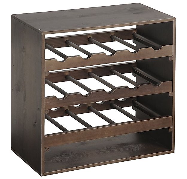 KESPER® Weinregal Weinflaschen-Regalsystem, FSC®-zertifiziertem Kiefernholz günstig online kaufen