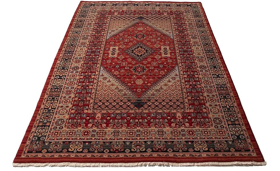 THEKO Wollteppich  Saharna ¦ rot ¦ Wolle ¦ Maße (cm): B: 80 H: 1,2 Teppiche günstig online kaufen