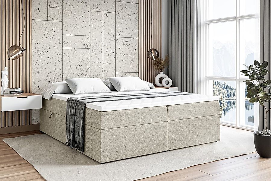 ALTDECOR Boxbett MARCE-BW (Multipocket-Matratze H4. H3 Matratze Bonellfeder günstig online kaufen