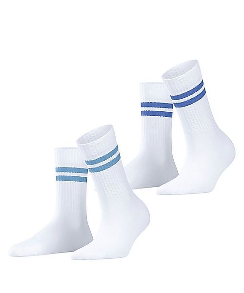 Esprit Socken Tennis Stripe 2-Pack (2-Paar) aus Biobaumwolle günstig online kaufen
