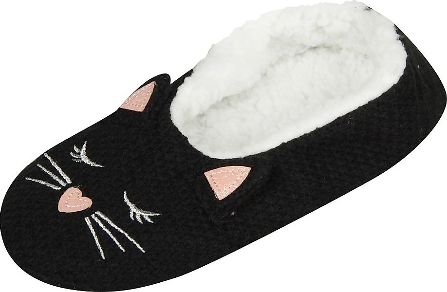 Capelli New York Socken Ballerina Haussocke im Katzen Design günstig online kaufen