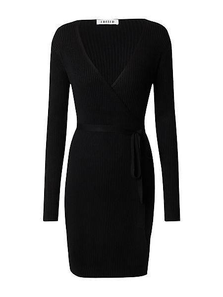 EDITED Strickkleid Bryanna (1-tlg) Wickel-Design günstig online kaufen