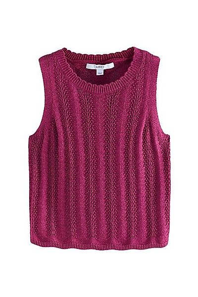 Next Trägertop Glitzerndes Tanktop mit Ziernähten (1-tlg) günstig online kaufen