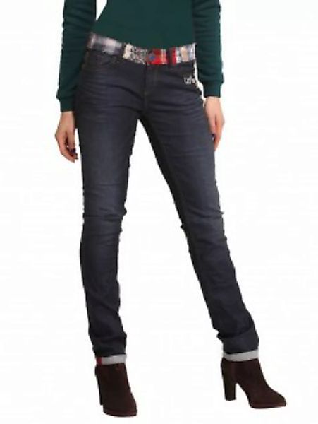 Desigual Damen Jeans Linda (32) (blau) günstig online kaufen