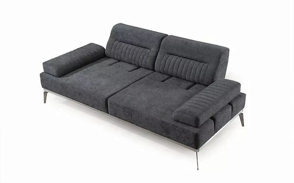 JVmoebel 3-Sitzer Wohnzimmer 3-Sitzer Stoffsofa Modern Luxus Design Textil günstig online kaufen