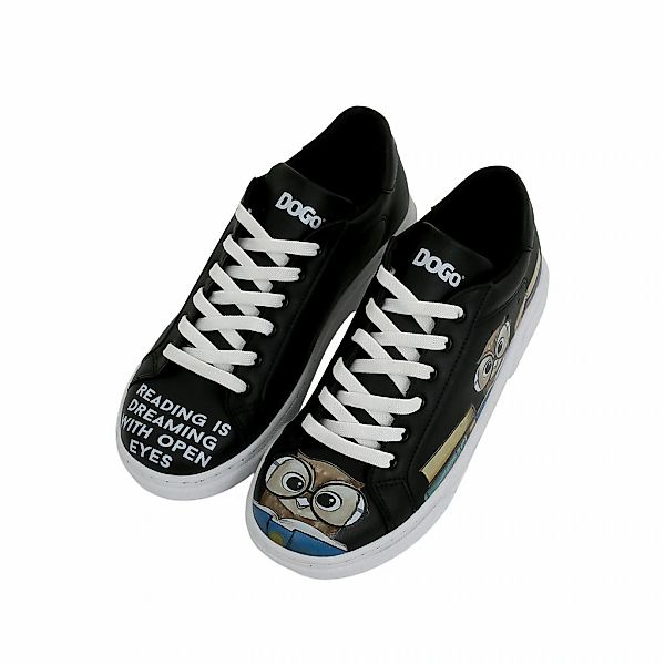 DOGO Sneaker "Ace Low-Top Sneaker The Wise Owl Black Damen Sneaker", Vegan günstig online kaufen