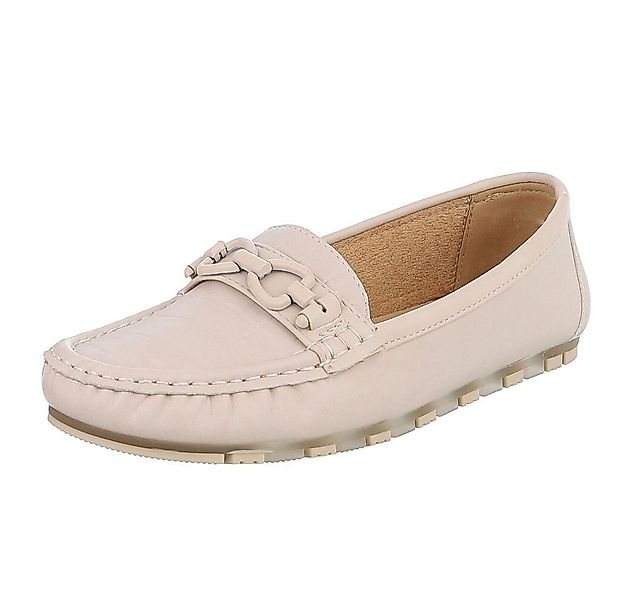 Ital-Design Eleganter Mokassin mit Schnalle für Damen im Alltag Slipper (90 günstig online kaufen