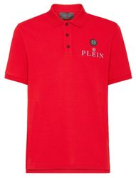 PHILIPP PLEIN Poloshirt mit Der Totenkopf-Print günstig online kaufen