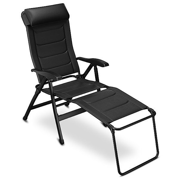 ELONEO Gartenstuhl Campingstuhl mit Liegefunktion, 6-fach verstellbare Rück günstig online kaufen