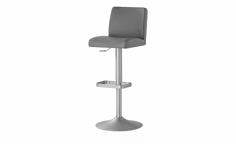 Barhocker  MyTina ¦ grau ¦ Maße (cm): B: 44 T: 36.0 Polstermöbel > Hocker > günstig online kaufen