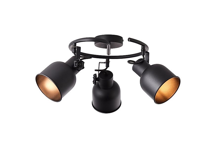 Brilliant Deckenstrahler Rolet, ohne Leuchtmittel, Spotspirale 3flg sand sc günstig online kaufen