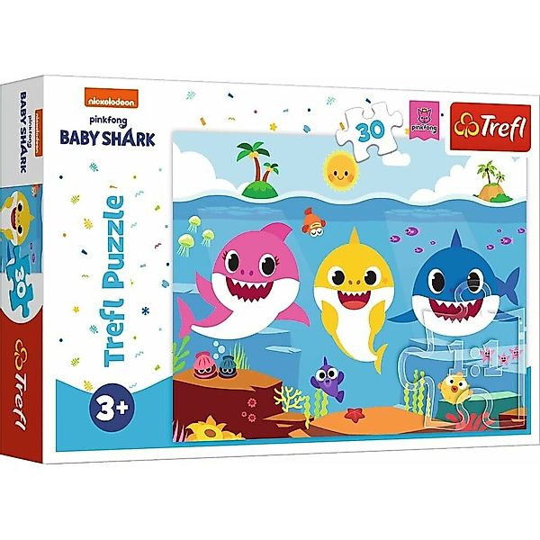 Trefl Puzzle Puzzle Baby Shark: Unterwasserwelt günstig online kaufen