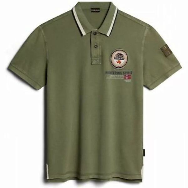 Napapijri  T-Shirts & Poloshirts GANDY 4 - NP0A4H8R-GAE1 GREEN LICHEN günstig online kaufen