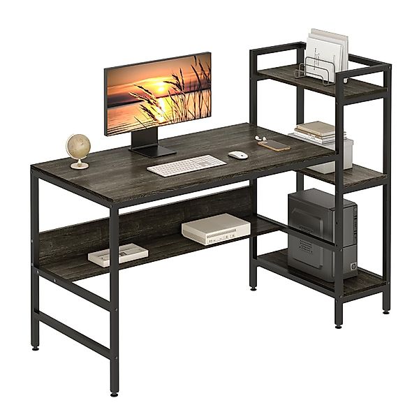 Dripex Schreibtisch mit Ablage Computertisch, PC-Tisch günstig online kaufen