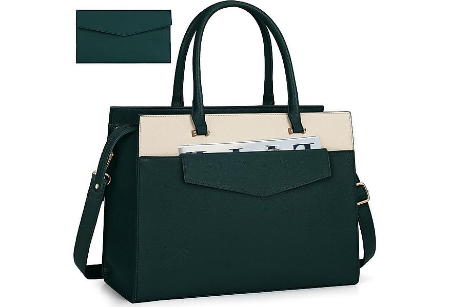LuxusKollektion Handtasche Damentasche Umhängetasche 2 in 1 Laptoptasche Gr günstig online kaufen