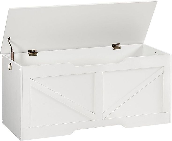 Hoobro Sitzbank mit Stauraum 110 cm (Truhenbank mit Klappdeckel & 2 Seiteng günstig online kaufen