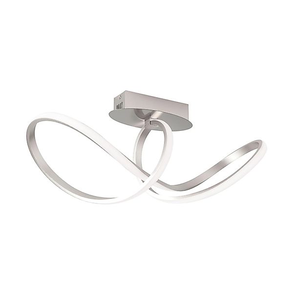 Orion Leuchten LED Deckenleuchte Silber 3000K 1800lm günstig online kaufen