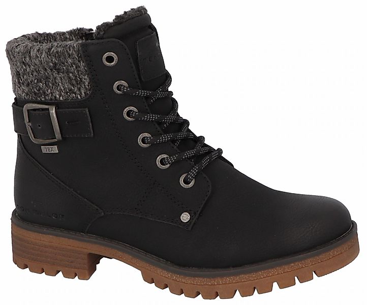 TOM TAILOR Winterboots Workerboots, Hiking Boot mit Blockabsatz günstig online kaufen