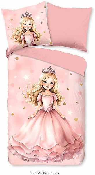 good morning Kinderbettwäsche "Amelie" 2 Stk. Baumwolle, 135x200, Reißversc günstig online kaufen