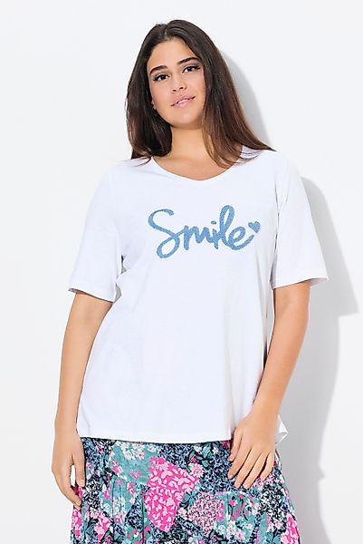 Ulla Popken T-Shirt T-Shirt Smile Classic günstig online kaufen
