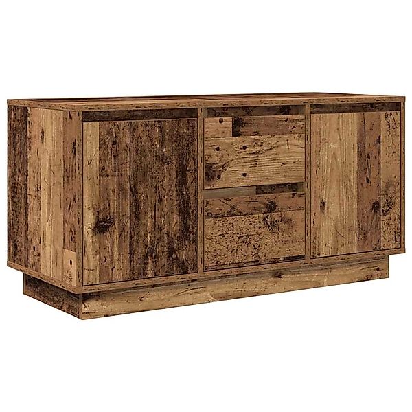 vidaXL TV-Schrank mit LED-Leuchten Altholz-Optik 100x41x50 cm 861416 günstig online kaufen