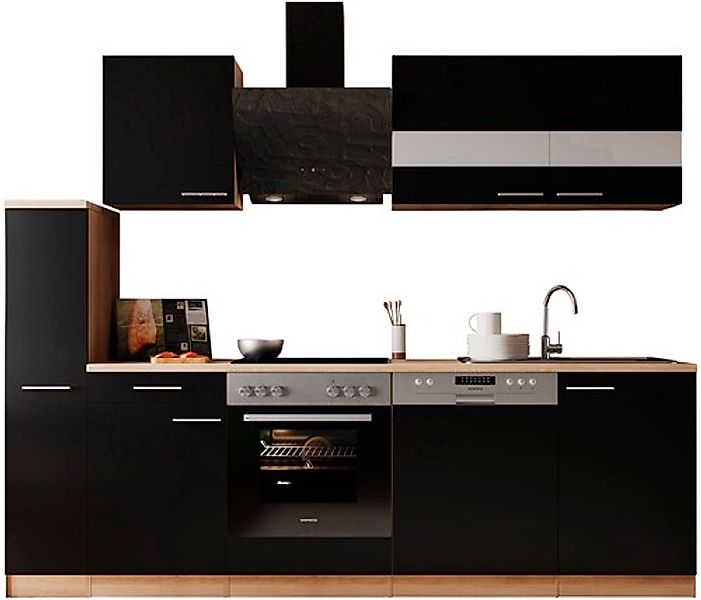 RESPEKTA Küche »Merle« Breite 250 cm, mit Soft-Close, in exklusiver Konfigu günstig online kaufen