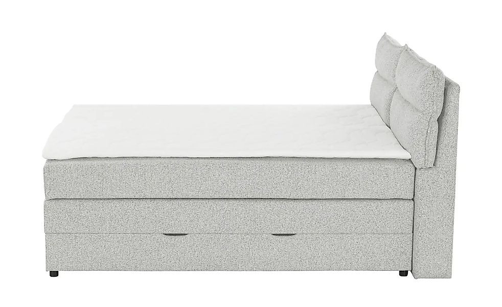 Boxspringbett mit Bettkasten Neto ¦ grau ¦ Maße (cm): B: 193 H: 109 Betten günstig online kaufen