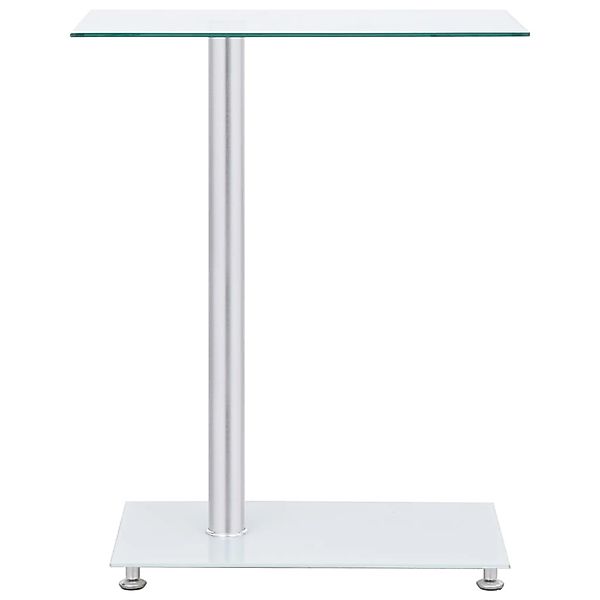 vidaXL Beistelltisch U-Form Transparent 45x30x58 cm Hartglas günstig online kaufen