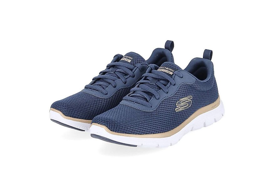 Skechers Skechers 149303NVGD Damen Textil blau Schnürschuh günstig online kaufen