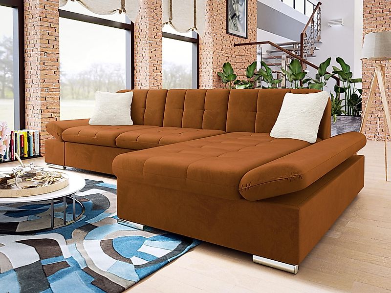 MIRJAN24 Ecksofa Montana Premium, mit Regulierbare günstig online kaufen