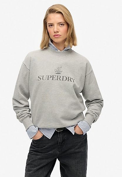 Superdry Sweatshirt BRITISH DESIGN RELAXED CREW günstig online kaufen