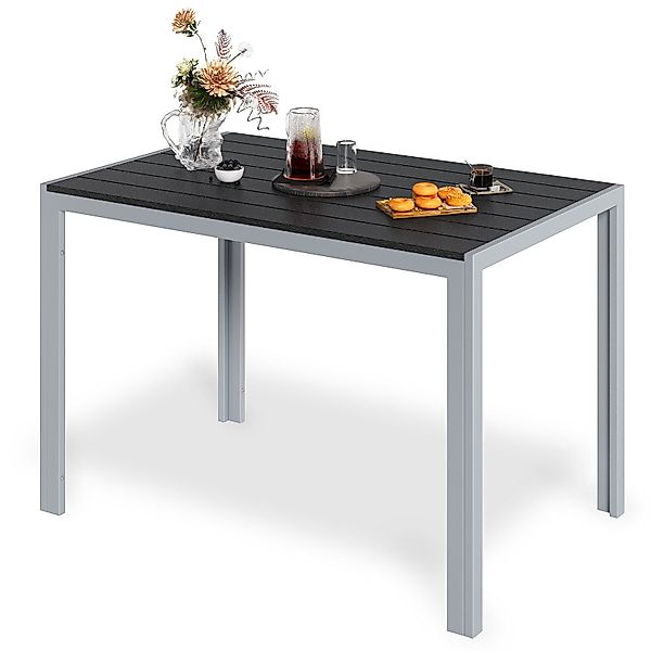 TLGREEN Gartentisch 110x70cm WPC Balkontisch,Rechteckiger Terrassentisch, günstig online kaufen