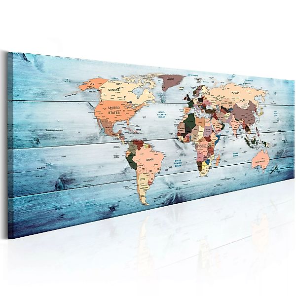 Wandbild - World Maps: Sapphire Travels günstig online kaufen