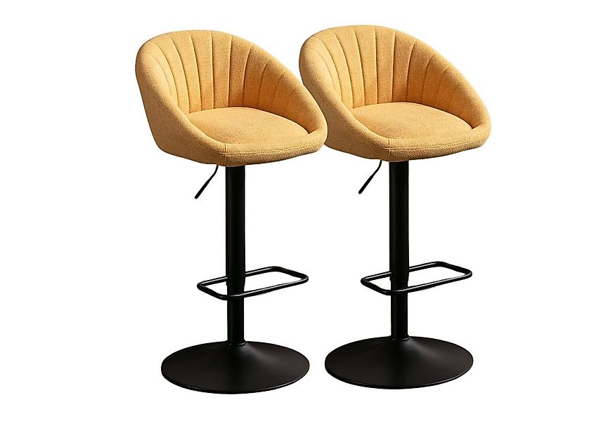 CHAIRUS Barhocker 2er Set, Drehhocker mit Rückenlehne, Küchenhocker, Barstu günstig online kaufen