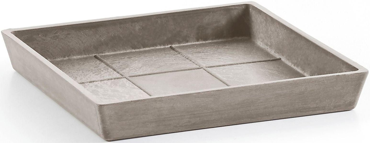 ECOPOTS Topfuntersetzer »Quadratisch 20 Taupe« für innen und außen: frostsi günstig online kaufen
