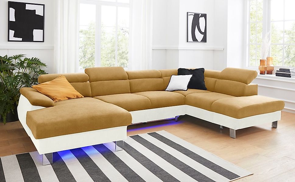 COTTA Polstergarnitur "Komaris U-Form", (Set), Set bestehend aus: Wohnlands günstig online kaufen