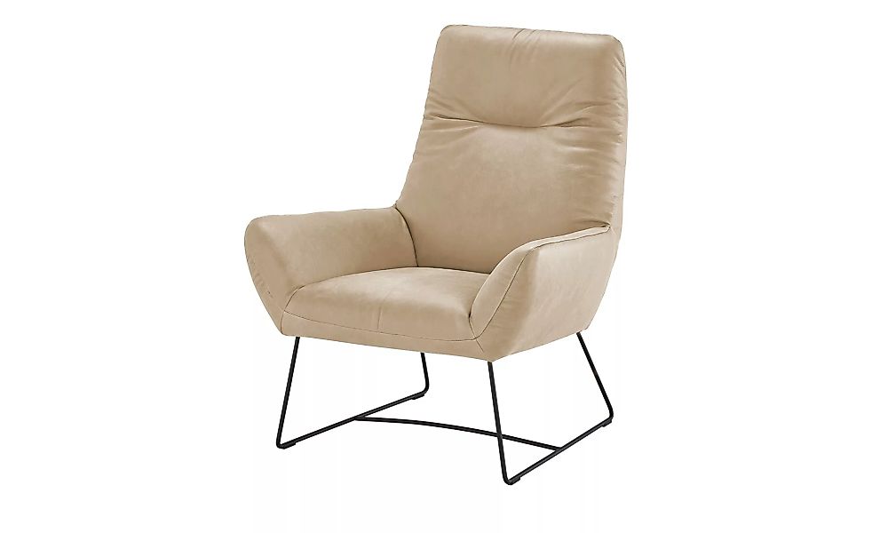 Max Schelling Leder Sessel  Master - creme - 82 cm - 102 cm - 81 cm - Polst günstig online kaufen