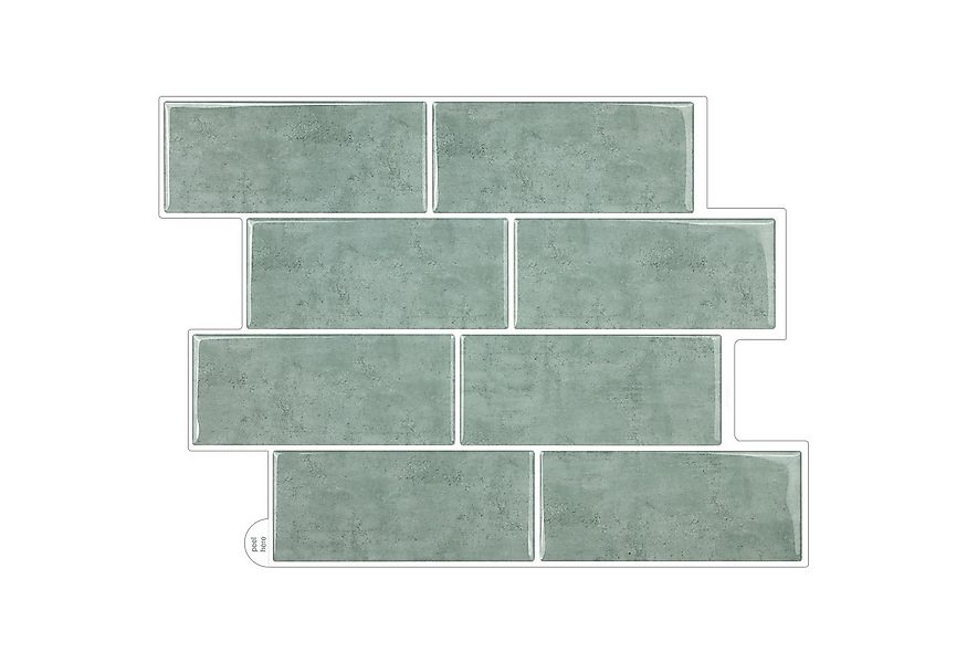 Coonoor Küchenrückwand selbstklebend Spritzschutz Küche 3d Wandpaneele 29.3 günstig online kaufen