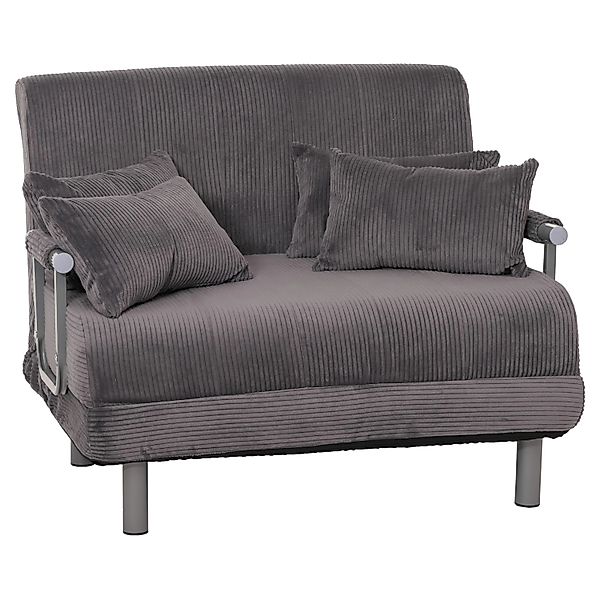 MCW Schlafsessel K29 Stoff Cord 330g/m² Dunkelgrau günstig online kaufen