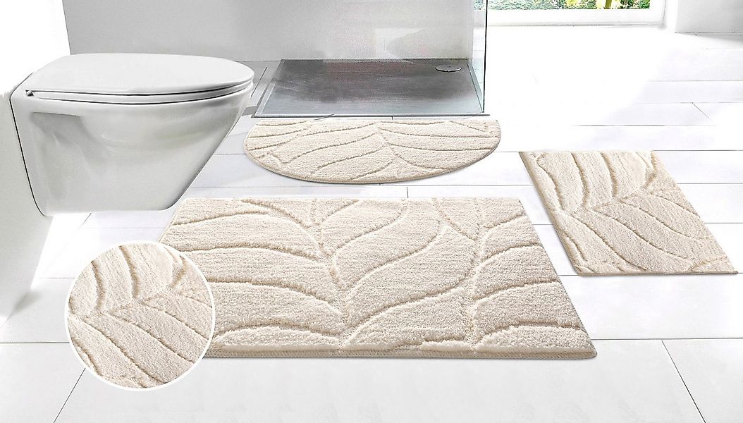 OTTO home Badematte Epense, Badvorleger, Badezimmer Teppich, Duschmatte mit günstig online kaufen